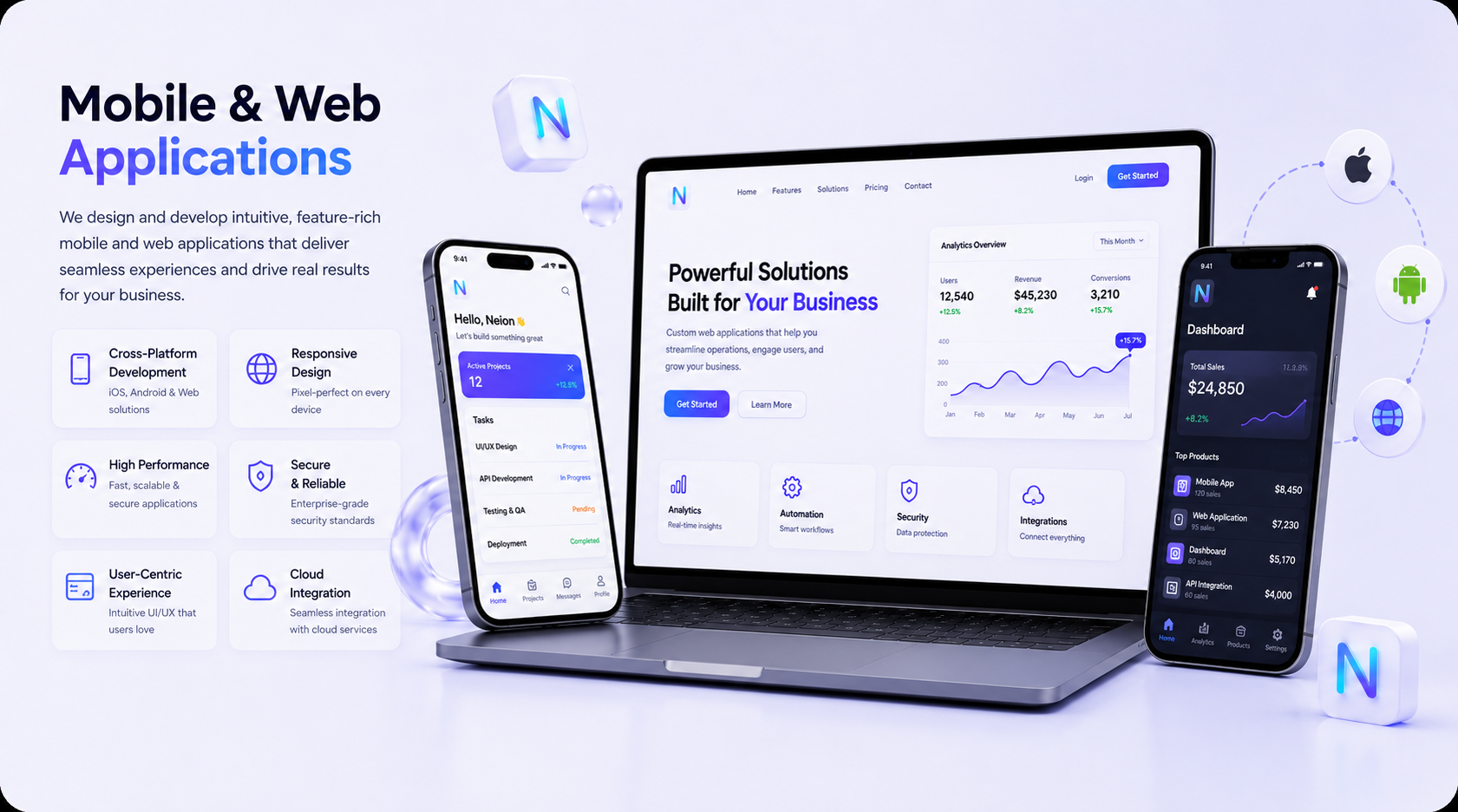 Mobile & Web Applications
